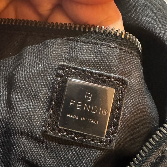 Prew-Owned FENDI Zucca Shoulder Bag - Picture 10 of 15